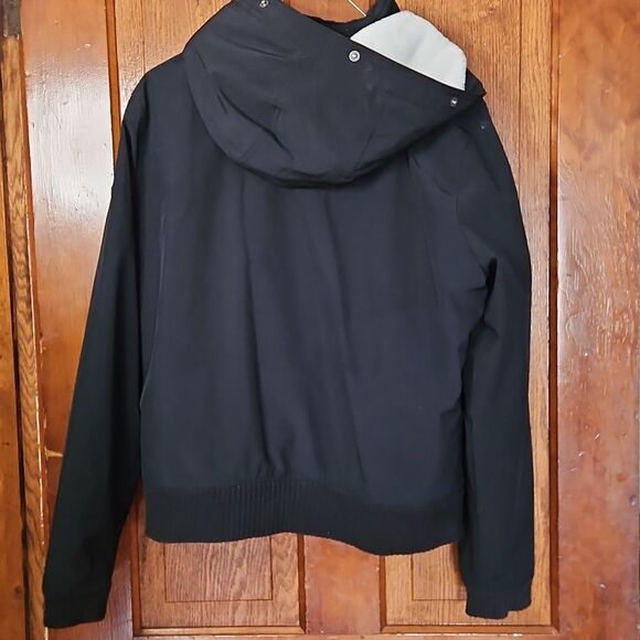 Hollister Faux Fur-Lined All-Weather Womens Jacket XL - Picture 6 of 10